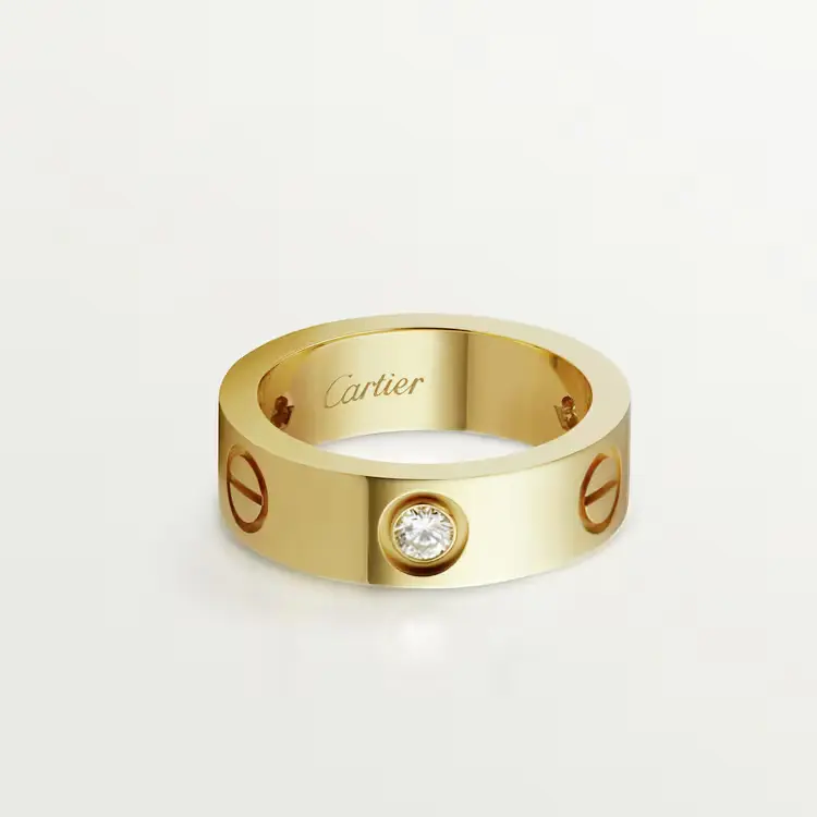 Nhẫn Tình Yêu, 3 Kim Cương - Cartier - VDG144117 0