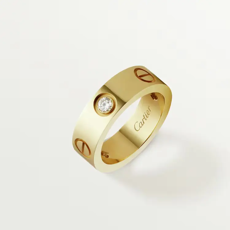 Nhẫn Tình Yêu, 3 Kim Cương - Cartier - VDG144117 2