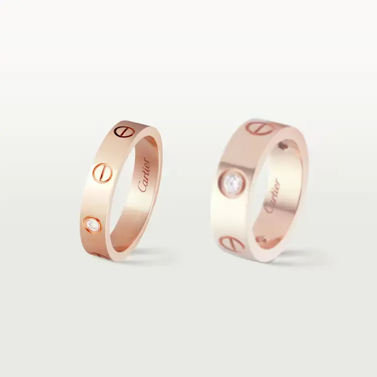 Nhẫn Tình Yêu 1 Kim Cương – Cartier – VDG144116 2